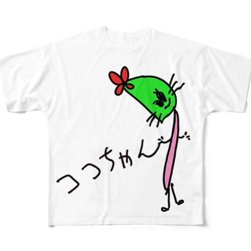 ココちゃん All-Over Print T-Shirt