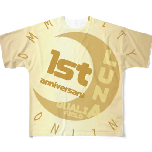 1st anniversary Tシャツ All-Over Print T-Shirt