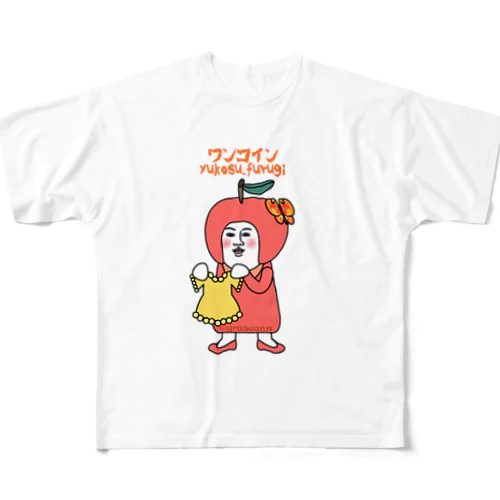 grasoann ✖️ワンコイン フルグラフィックTシャツ