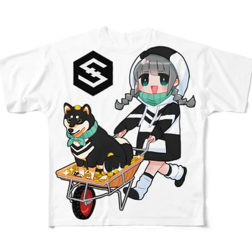 IOSTちゃん フルグラフィックTシャツ