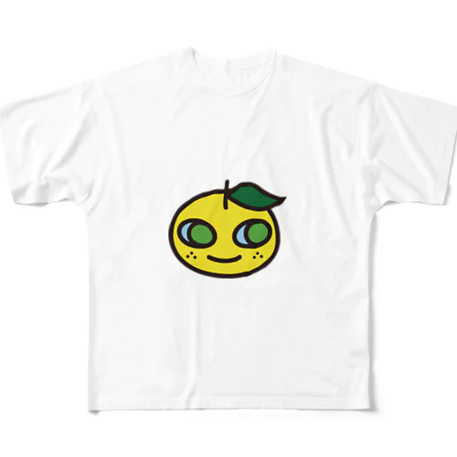 GRAPEFRUITちゃん フルグラフィックTシャツ