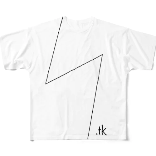 Y.tk フルグラフィックTシャツ