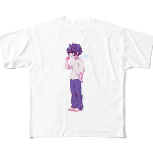 はみがきくん フルグラフィックTシャツ