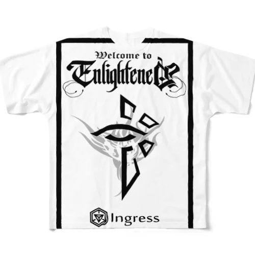 【Order】Enlightened from Ingress All-Over Print T-Shirt
