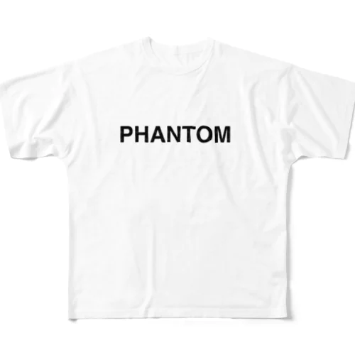 PHANTOMオリジナルグッズ フルグラフィックTシャツ