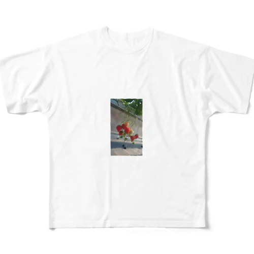 静岡いちごグッズ All-Over Print T-Shirt