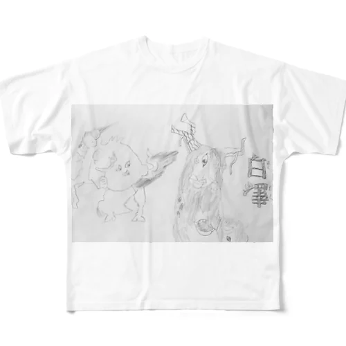 HIDEの魔除けと繁栄のお守り All-Over Print T-Shirt