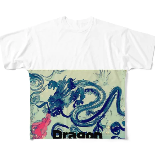 Dragon All-Over Print T-Shirt