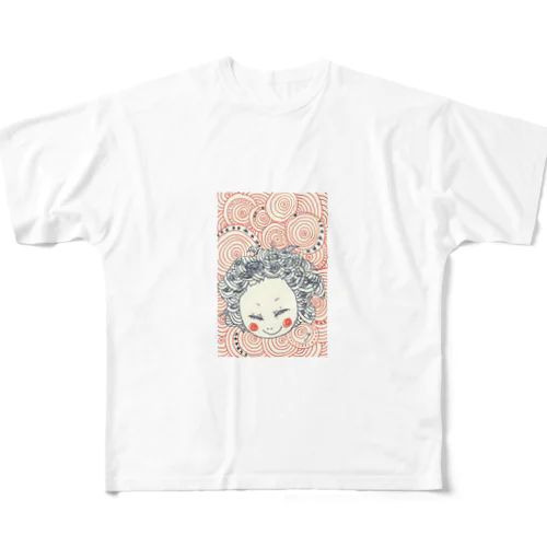 たの©️ フルグラフィックTシャツ