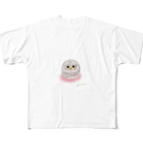 フクロウの赤ちゃん All-Over Print T-Shirt