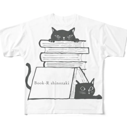 Book-R shinozaki フルグラフィックTシャツ