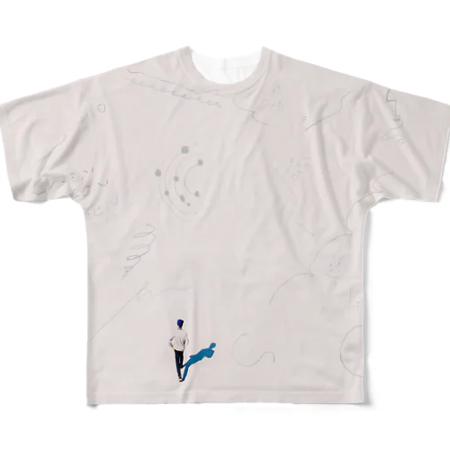 guzen boy / 偶然ボーイ フルグラフィックTシャツ
