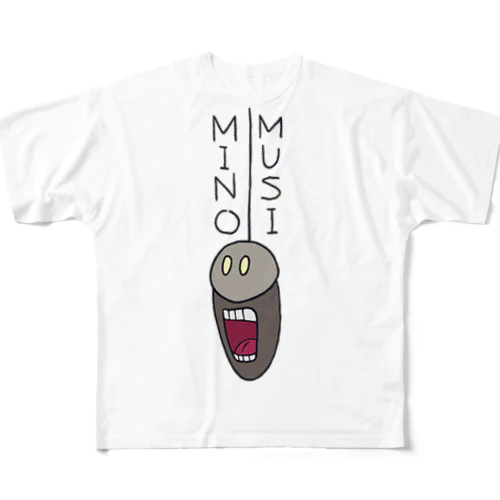 MINOMUSI フルグラフィックTシャツ