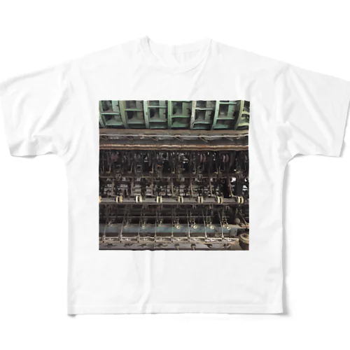 纏う製糸場 All-Over Print T-Shirt