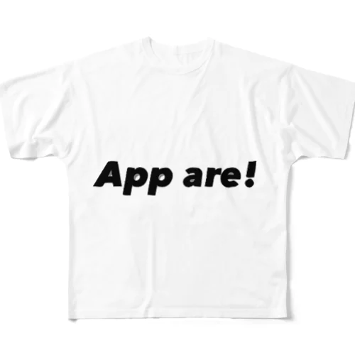 アッパレ！　app are! All-Over Print T-Shirt