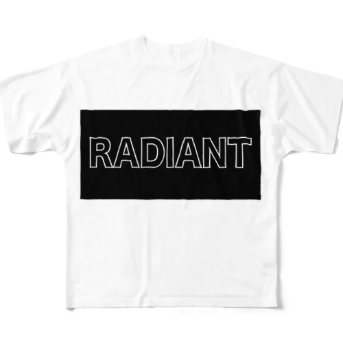 RADIANT フルグラフィックTシャツ