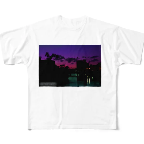 SUNRISE フルグラフィックTシャツ