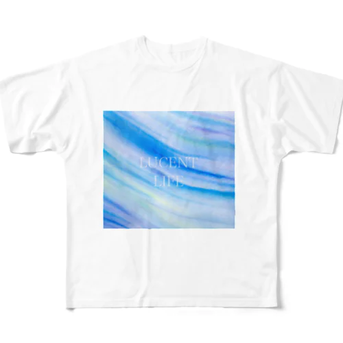 LUCENT LIFE  風 / Wind All-Over Print T-Shirt