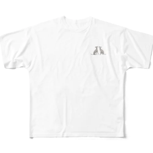 イタグレさん All-Over Print T-Shirt