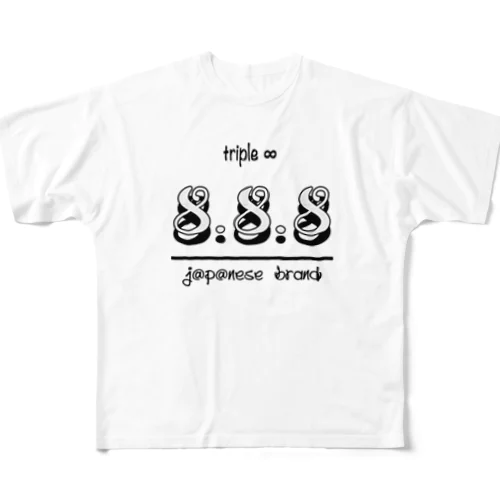 triple∞ All-Over Print T-Shirt