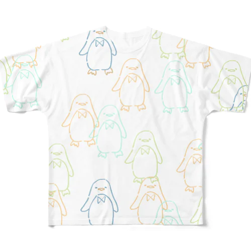 ペンちゃんず(pt2) All-Over Print T-Shirt