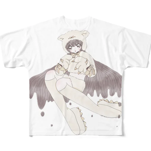 ルナ フルグラフィックTシャツ