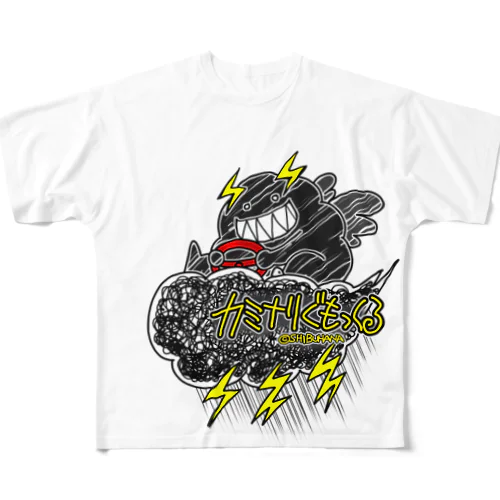 カミナリぐもっくるのお通りだい！ All-Over Print T-Shirt