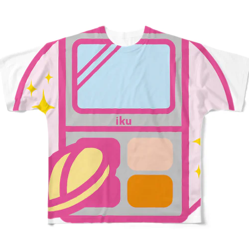 パ紋No.2933 iku All-Over Print T-Shirt