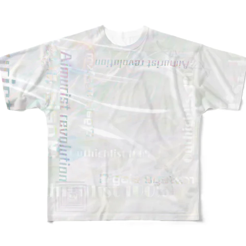 テキスト2021 暗号ホワイト All-Over Print T-Shirt