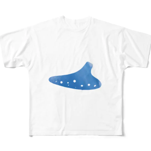 空想オカリナ フルグラフィックTシャツ