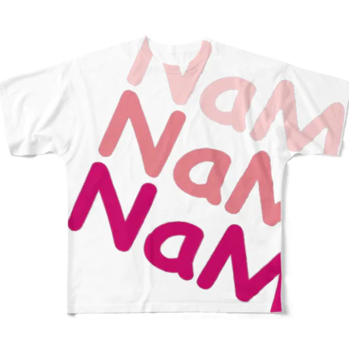 NaMナナメ All-Over Print T-Shirt