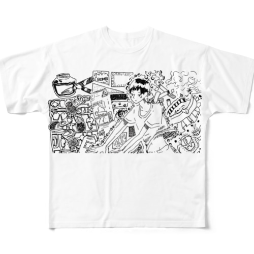 夢中少年 All-Over Print T-Shirt
