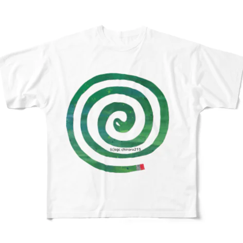 蚊取り線香 All-Over Print T-Shirt