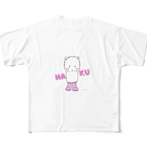 はくちゃん All-Over Print T-Shirt