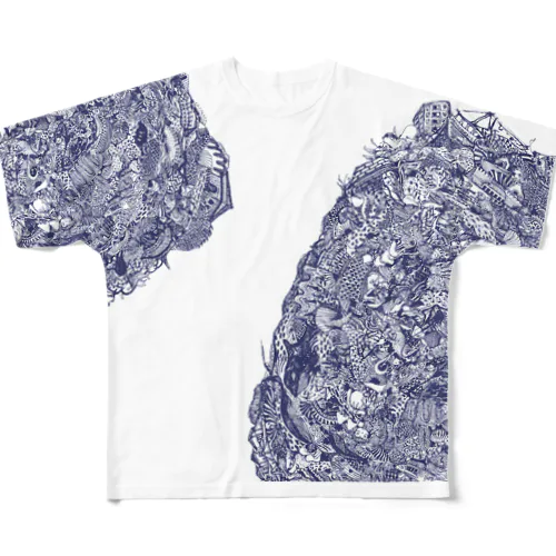 うみとみう/ゴブリンTシャツ All-Over Print T-Shirt