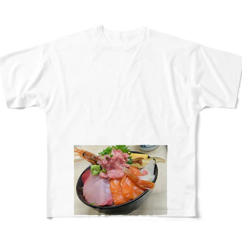 何食べたかバレるT All-Over Print T-Shirt