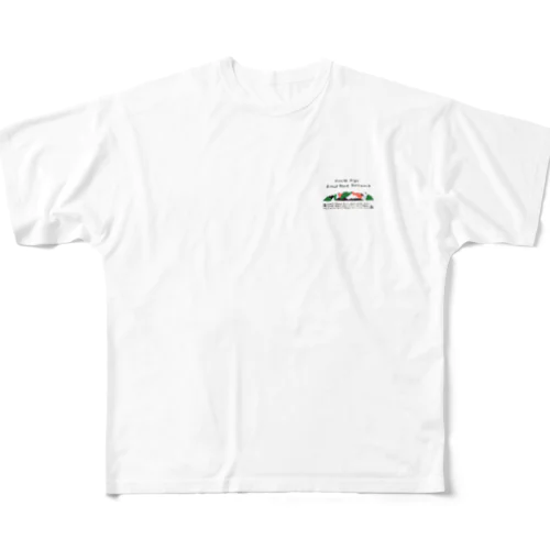 公式グッズB（胸ロゴ） All-Over Print T-Shirt