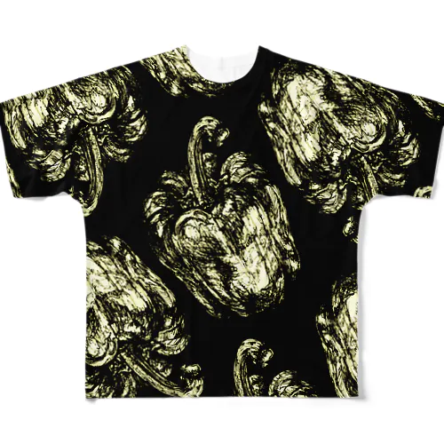 ﾊﾟﾌﾟﾘｶ． All-Over Print T-Shirt