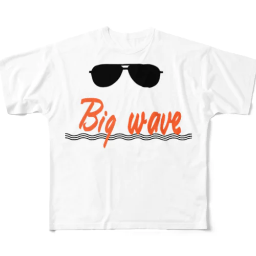 Bigwave All-Over Print T-Shirt