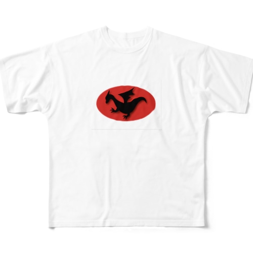ドラゴン All-Over Print T-Shirt