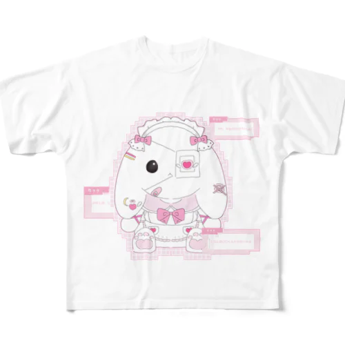 乙女ゲーうさぎさん All-Over Print T-Shirt