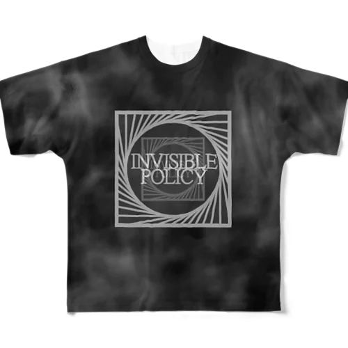 INVISIBLE POLICY フルグラフィックTシャツ