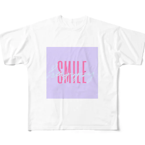 SMILE！ All-Over Print T-Shirt