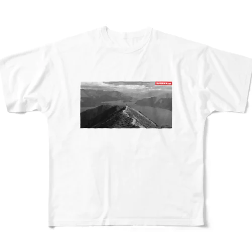 UNity at Roys Peak フルグラフィックTシャツ