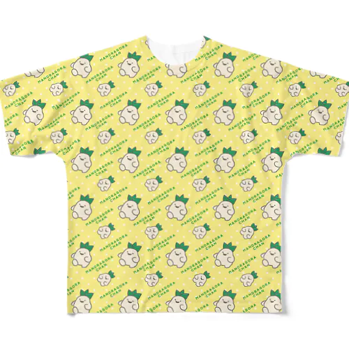 大量収穫！マンドラゴラちゃん！ All-Over Print T-Shirt