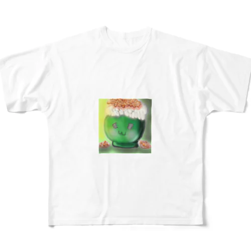 いくらごはんごはんほかほか All-Over Print T-Shirt
