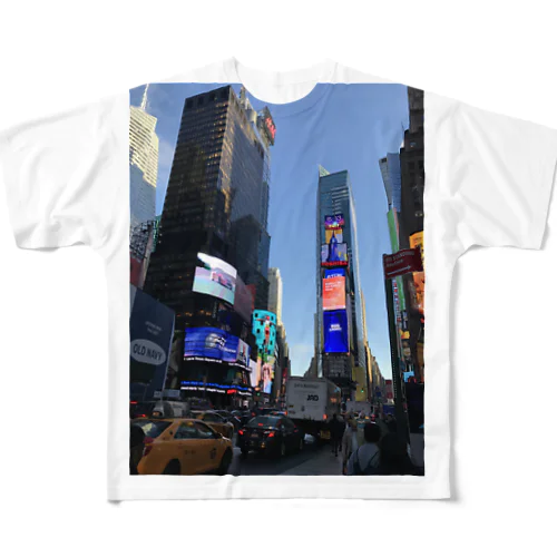 タイムズスクエア！ フルグラフィックTシャツ