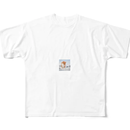 オフィシャル実家猫 All-Over Print T-Shirt