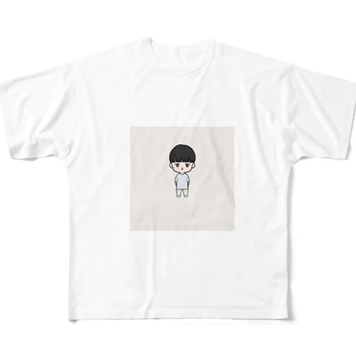 こうやん フルグラフィックTシャツ