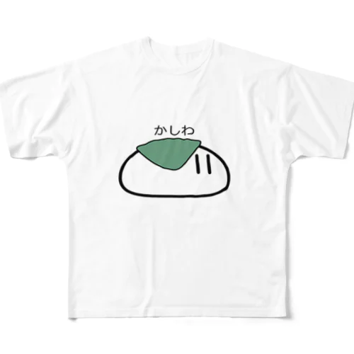 かしわ フルグラフィックTシャツ